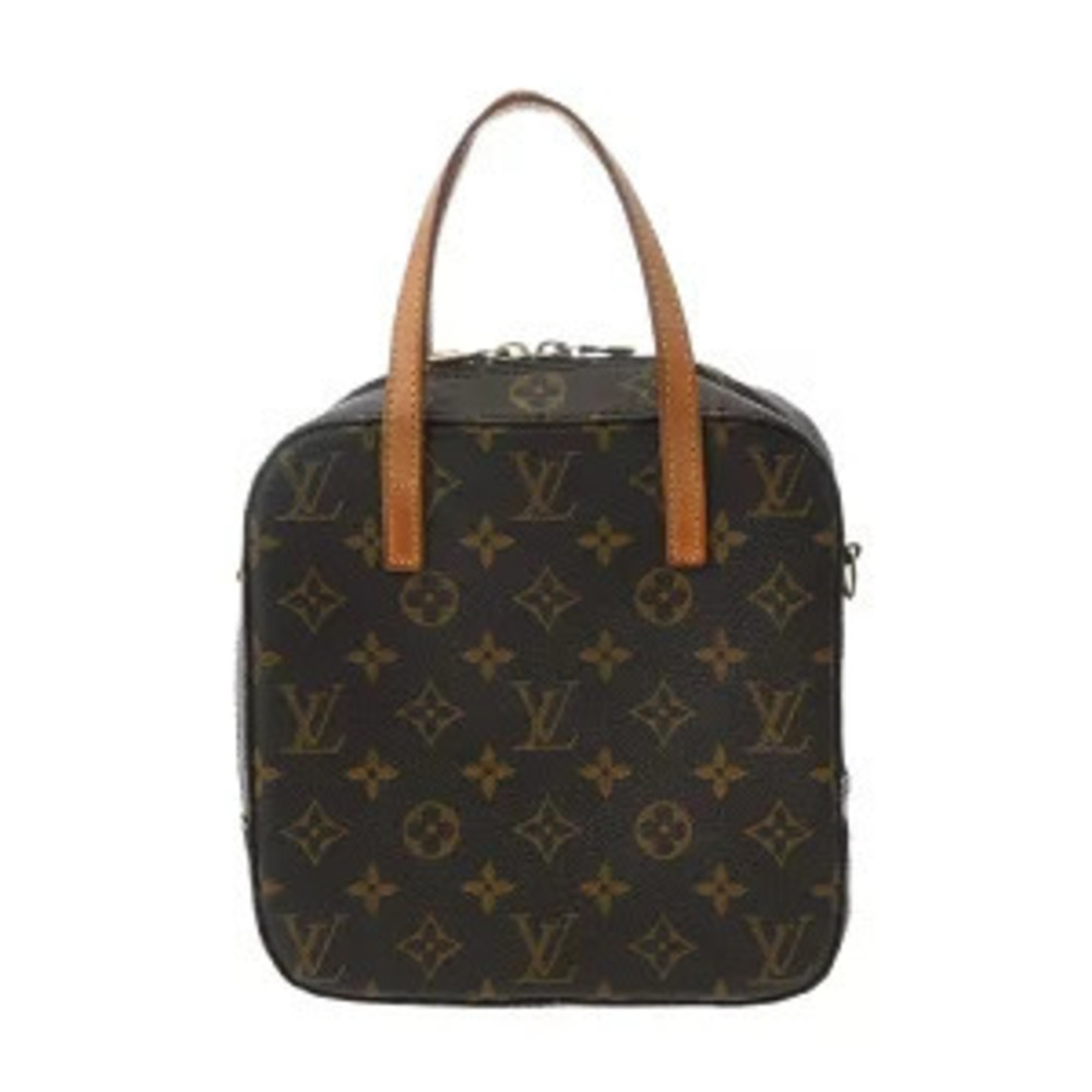 Louis Vuitton Monogram Spontini Brown Canvas Handbag